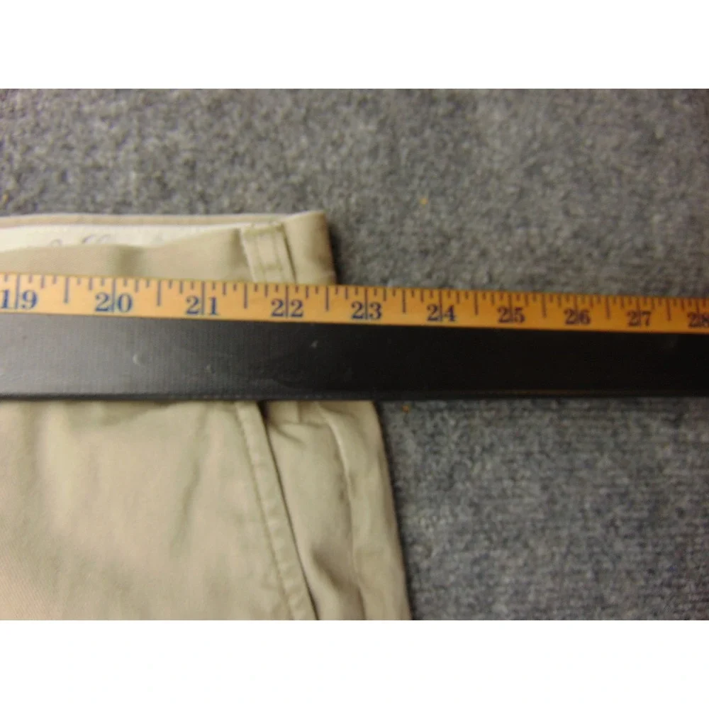 Polo Ralph Lauren Chino Pants Mens 48x30 Classic Fit Tan Solid Preppy Casual